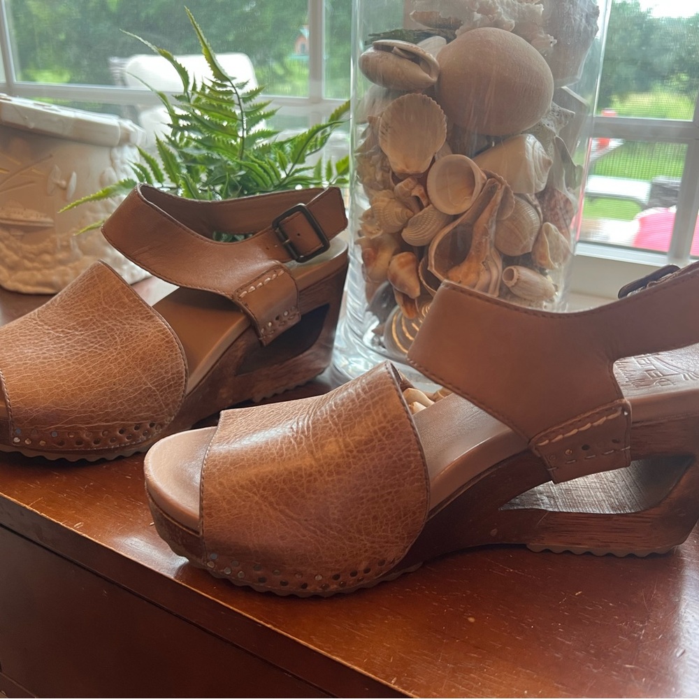 Dansko Shona limited edition strap wedge